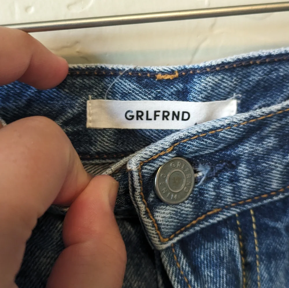 GRLFRND Blue Ankle & Cropped Jeans - Picture 3 of 6
